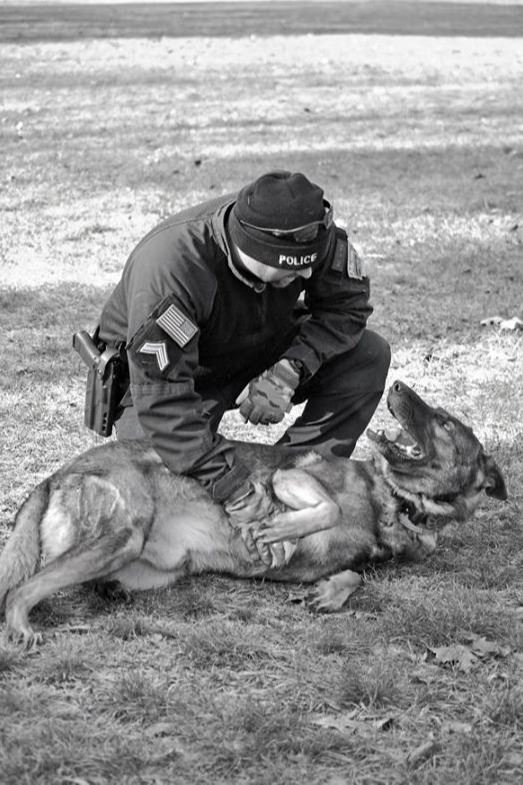 Cpl Jason Porter & K9 Hatchi